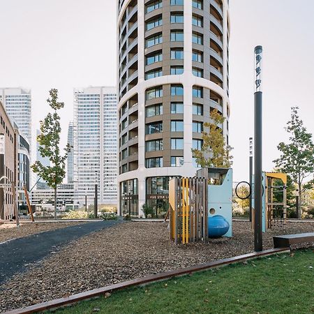 Skau Blue Residence In Sky Park 21 Floor 2 Tower Panoramic View Free Parking Pressburg Exterior foto