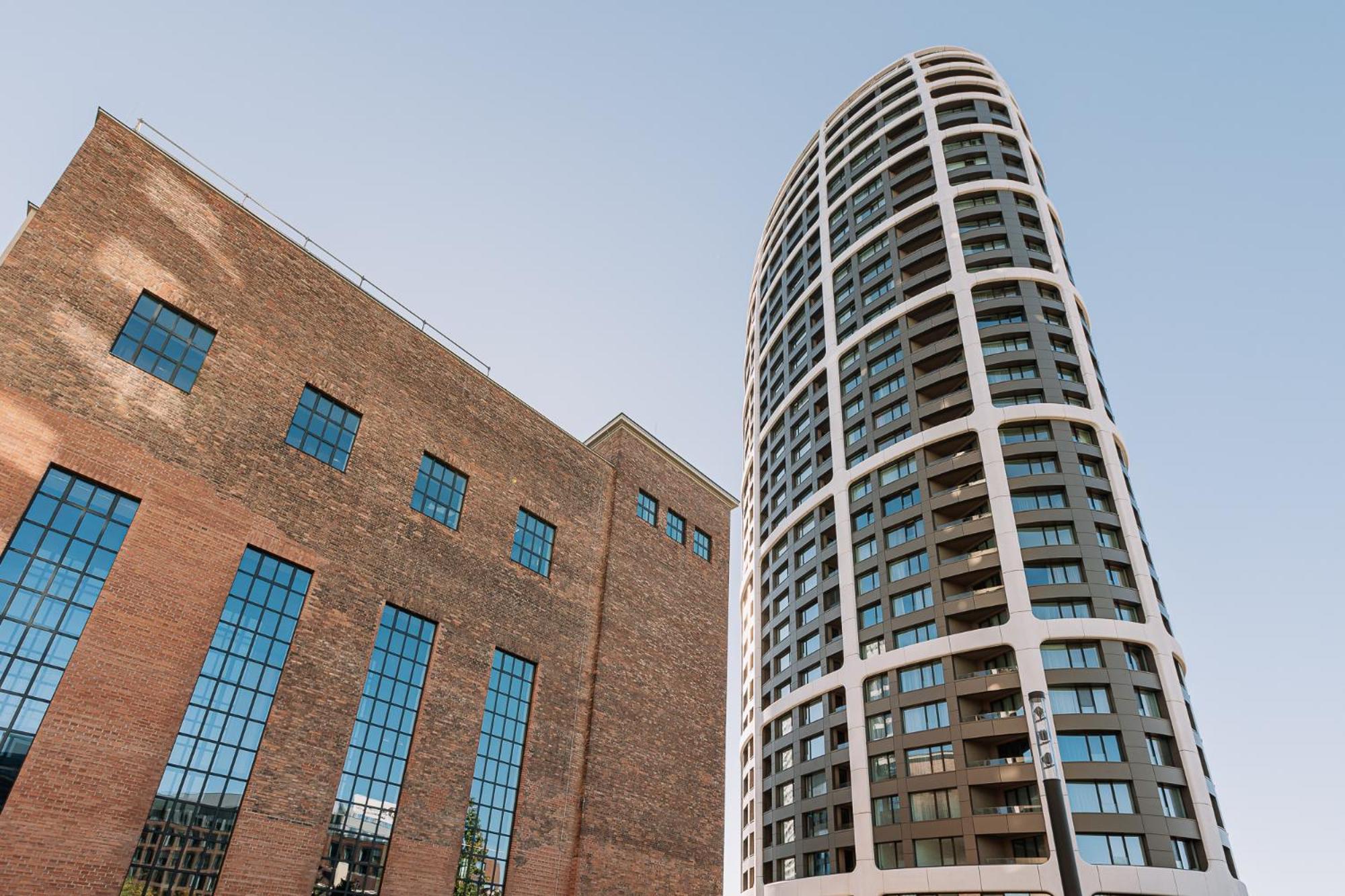 Skau Blue Residence In Sky Park 21 Floor 2 Tower Panoramic View Free Parking Pressburg Exterior foto