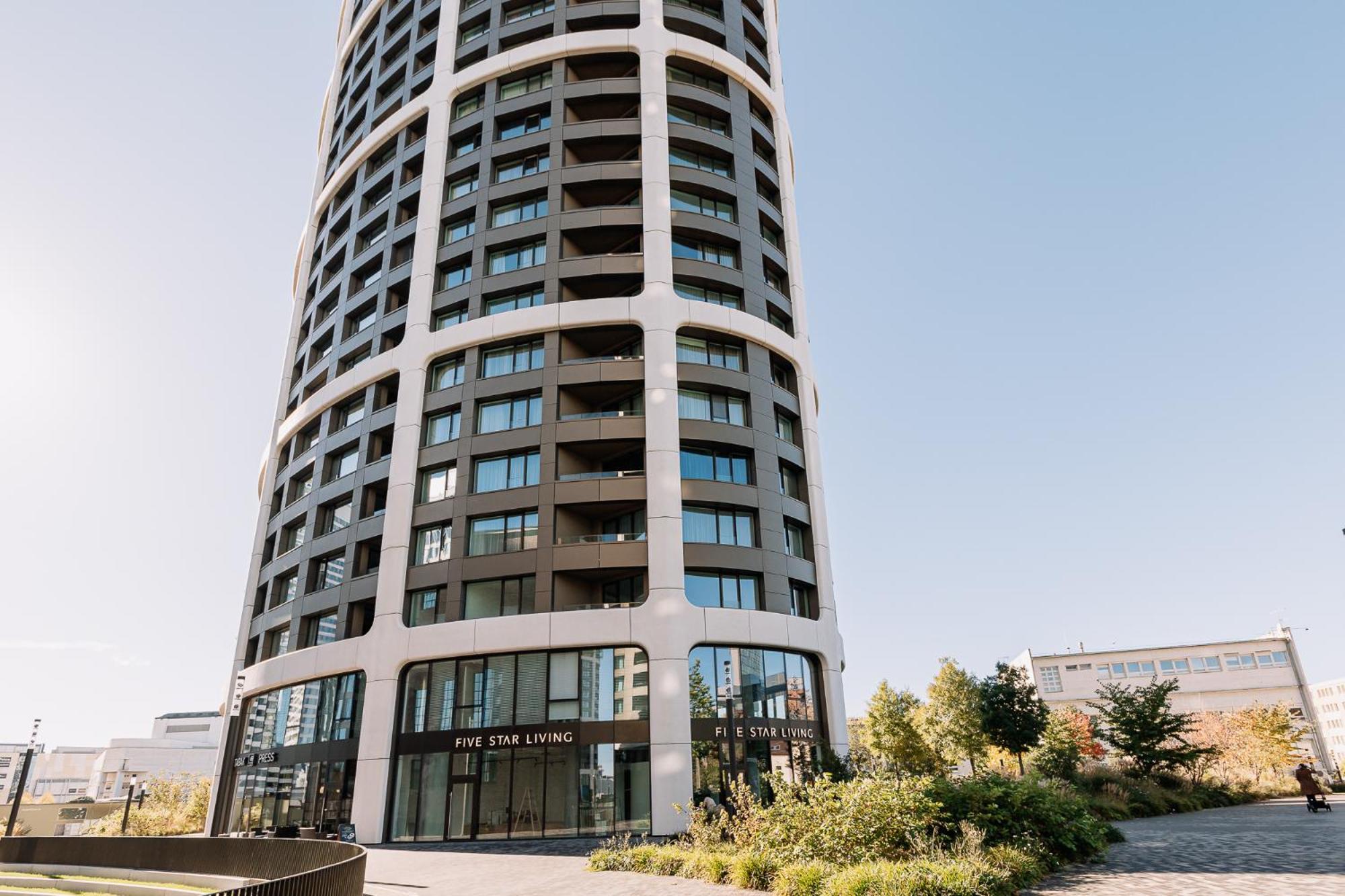 Skau Blue Residence In Sky Park 21 Floor 2 Tower Panoramic View Free Parking Pressburg Exterior foto